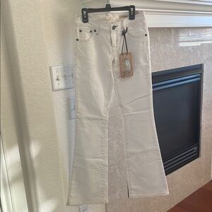 Women's Cream Jeans